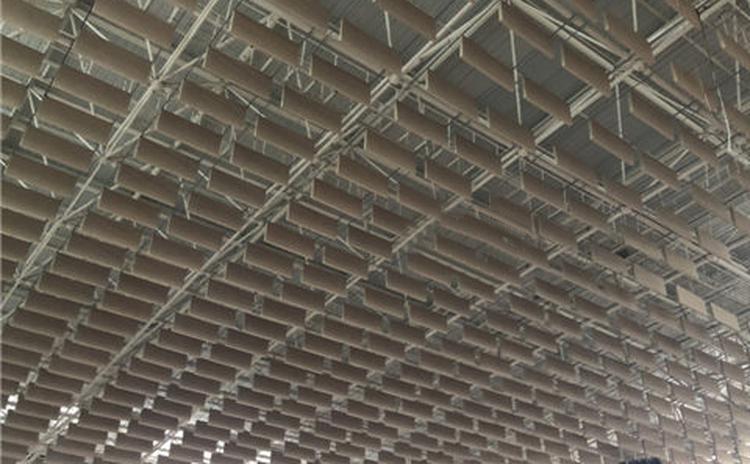 江蘇淮安中學體育館空間吸聲體聲學工程 江蘇淮安中學體育館空間吸聲體聲學工程