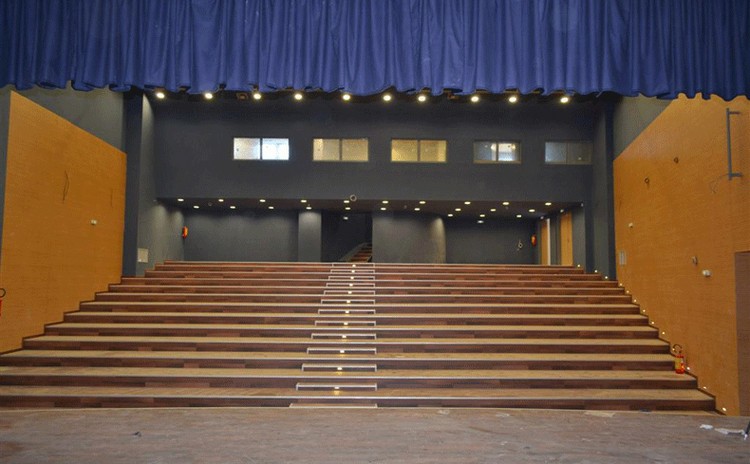 河南濮陽文化中心槽木吸音板聲學工程-0 河南濮陽文化中心槽木吸音板聲學工程-0