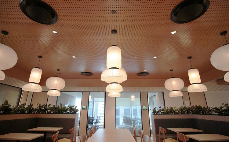 安徽宣城茶水間穿孔吸音板聲學(xué)工程-2 安徽宣城茶水間穿孔吸音板聲學(xué)工程-2