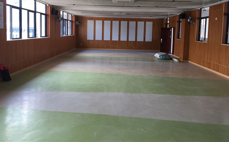 湖北黃石學校舞蹈室槽木吸音板聲學工程-3 湖北黃石學校舞蹈室槽木吸音板聲學工程-3